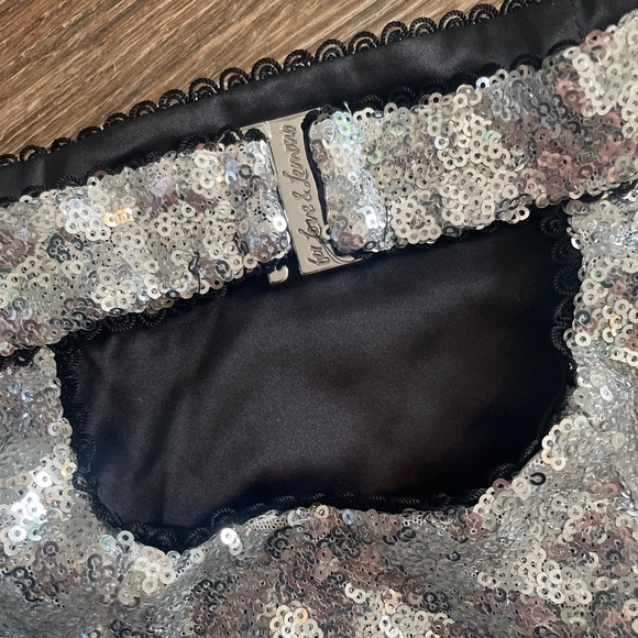 NWOT FOR LOVE & LEMONS Sequin High Waisted Panty - Size XXS - Picture 6 of 7